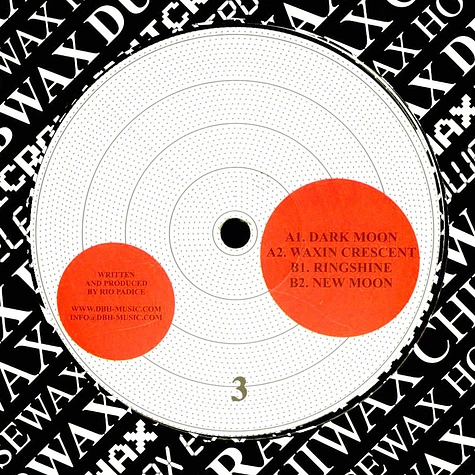 Rio Padice - Moon Phases EP Clear Vinyl Edtion