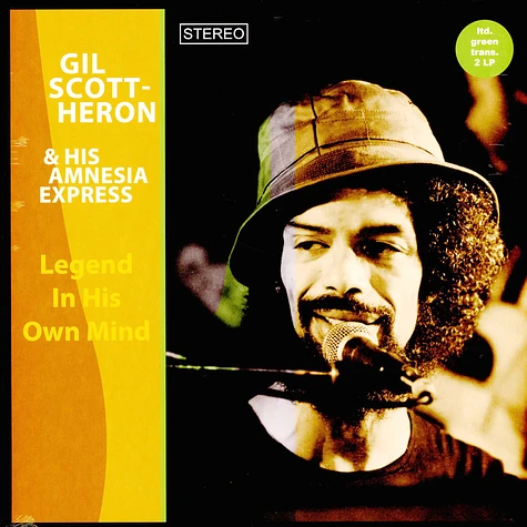 Gil Scott-Heron & His Amnesia Express - Legend In His Own Mind Green Vinyl Edition