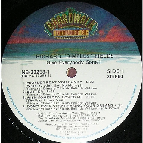 Richard 'Dimples' Fields - Give Everybody Some!