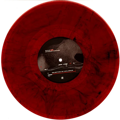 Exium Vs. Dynamic Forces - Rejection Of Influence Red Marbled Vinyl Edition