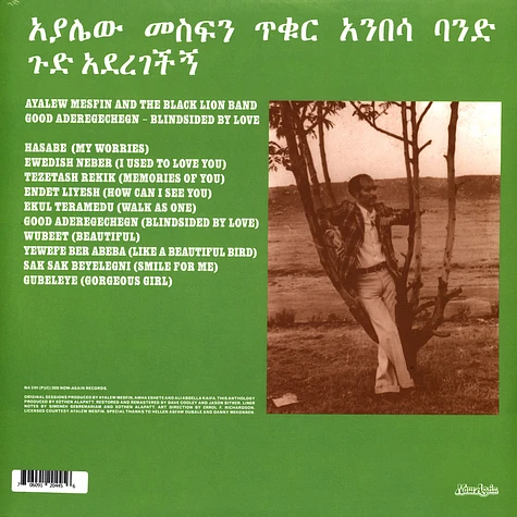 Ayalew Mesfin - Good Aderegechegn (Blindsided By Love) Blue Vinyl Edition
