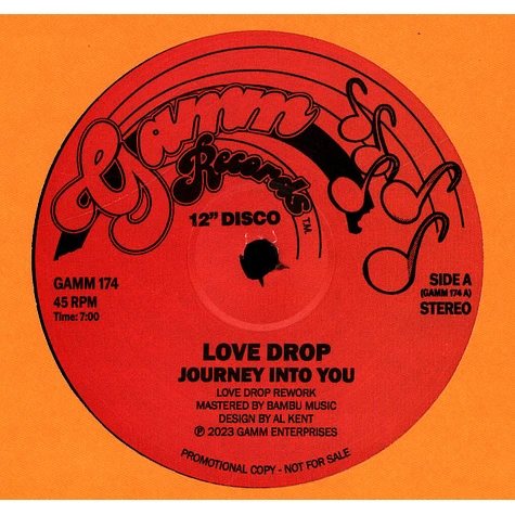 Love Drop - Journey Into You / Boogie Down