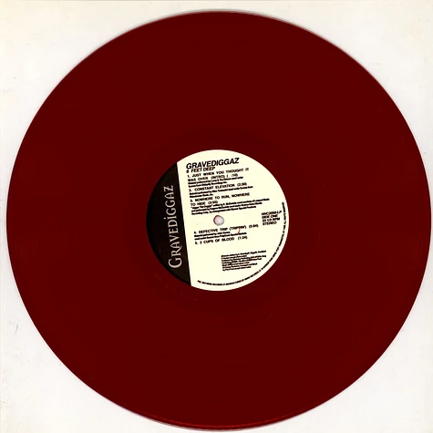 Gravediggaz - 6 Feet Deep HHV Exclusive Blood Red Vinyl Edition