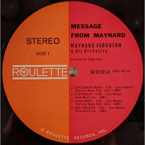 Maynard Ferguson - Message From Maynard