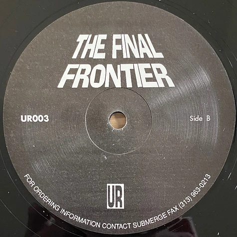 Underground Resistance - The Final Frontier - Vinyl 12