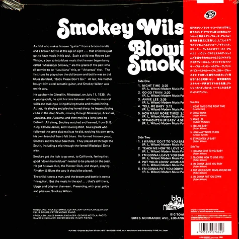 Smokey Wilson - Blowin' Smoke