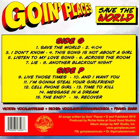 Goin' Places - Save The World