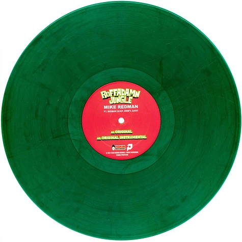 Mike Redman - Roffadamn Jungle Transparent Green Vinyl Edition