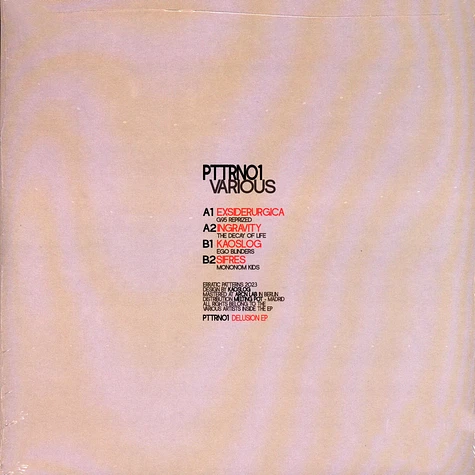 V.A. - Erratic Patterns 01 Pink Vinyl Edition