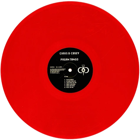 Chris & Cosey - Pagan Tango Red Vinyl Edition
