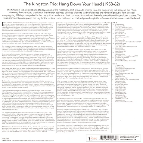 The Kingston Trio - Hang Down Your Head - Best Of The Singles 1958-62