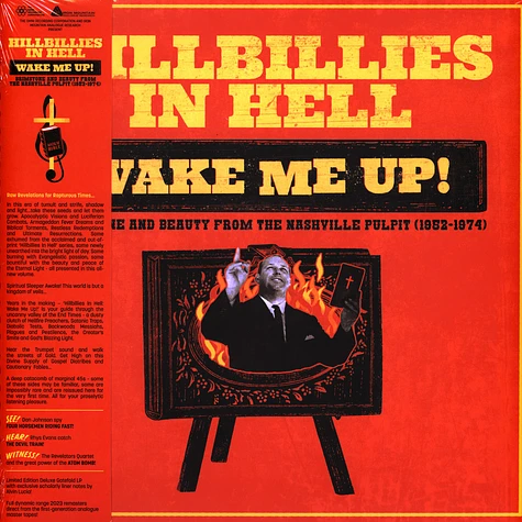 V.A. - Hillbillies In Hell: Wake Me Up! Brimstone And Beauty From The Nashville Pulpit (1952-1974)