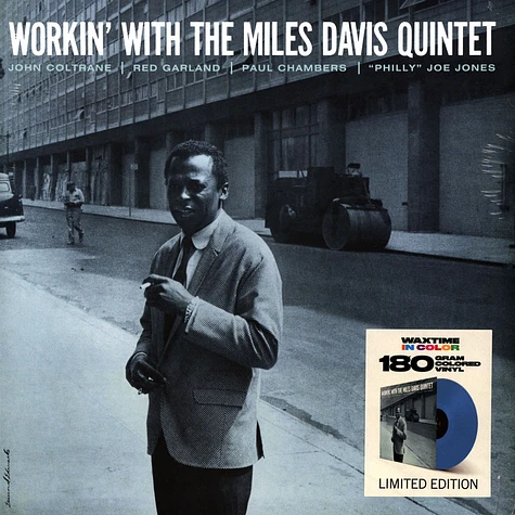 Miles Davis - Workin With The Miles Davis Q Blue Vinyl Edition