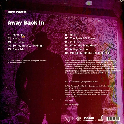 Raw Poetic - Ayway Back In Yellow Vinyl Edition