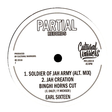 Earl Sixteen - Soldier Of Jah Army