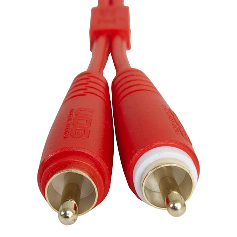 UDG - Ultimate Audio Cable Set RCA - RCA Red Straight 1,5m