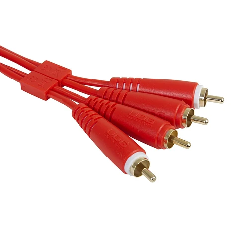 UDG - Ultimate Audio Cable Set RCA - RCA Red Straight 1,5m