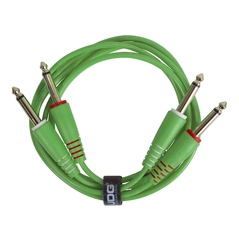 UDG - Ultimate Audio Cable Set 1/4'' Jack-1/4'' Jack Green Straight 1,5m