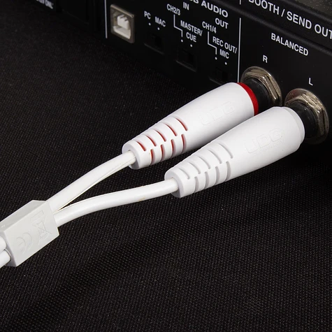 UDG - Ultimate Audio Cable Set 1/4'' Jack-1/4'' Jack White Straight 1,5m