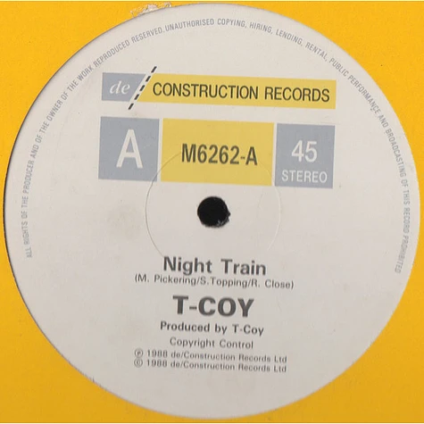 T-Coy - Night Train