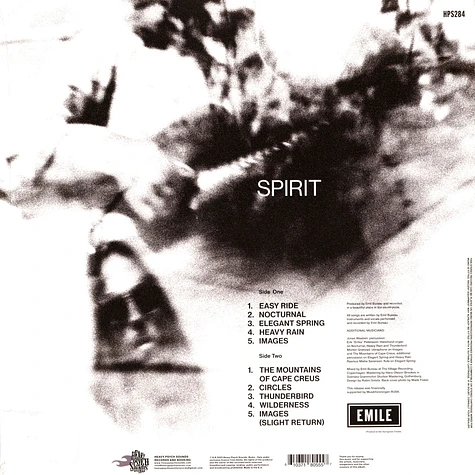 Emile - Spirit Black Vinyl Edition