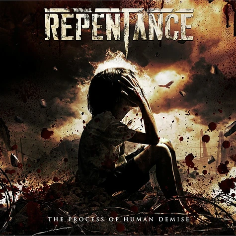 Repentance - The Process Of Human Demise Grey Marbled Vinyl Edition