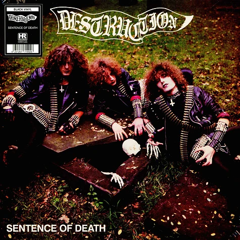Destruction - Sentence Of Death Us Cover Black Vinyl Edition