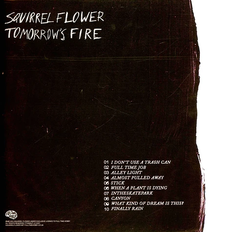 Squirrel Flower - Tomorrow's Fire Clear Vinyl Edition