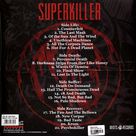 Kadaverficker - Superkiller Red Vinyl Edition