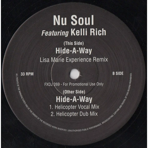 Nu Soul Featuring Kelli Rich - Hide-A-Way