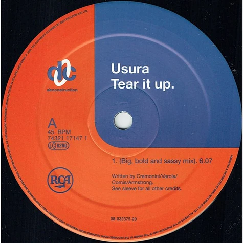U.S.U.R.A. - Tear It Up