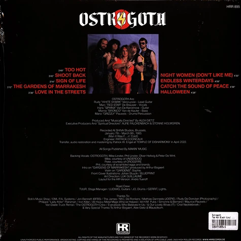 Ostrogoth - Too Hot Black Vinyl Edition