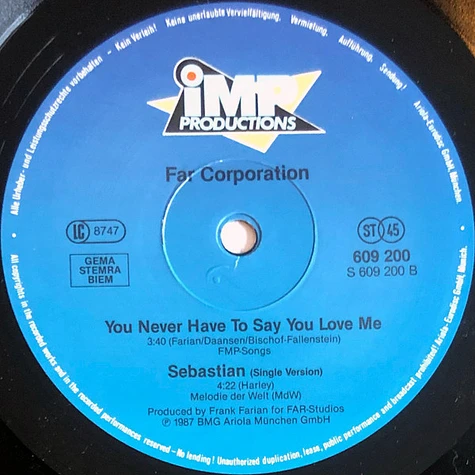 Far Corporation - Sebastian