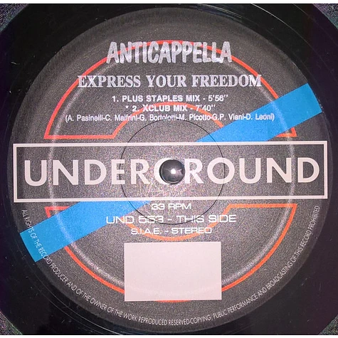 Anticappella - Express Your Freedom