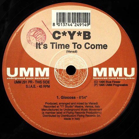 C*Y*B - It's Time To Come