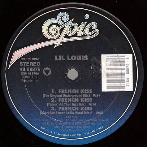 純正廉価 LP, Lil' Louis, Journey with the Lonely - レコード