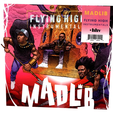 Madlib - Flying High Instrumentals HHV Exclusive Colored Vinyl Edition