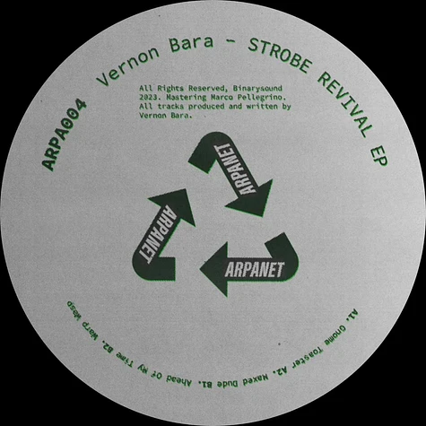 Vernon Bara - Strobe Revival EP