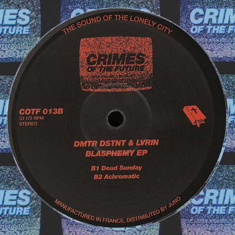 Dmitry Distant & LVRIN - Blasphemy EP