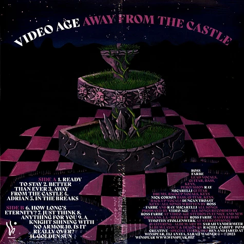 Video Age - Away From The Castle Pink Vinyl Edition
