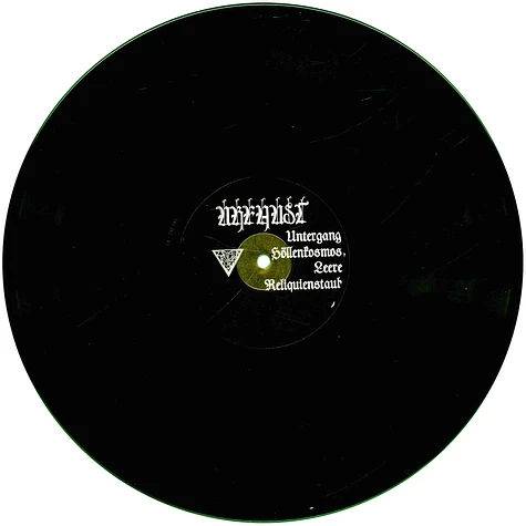 Urfaust - Untergang Dark Green Marbled Vinyl Edition