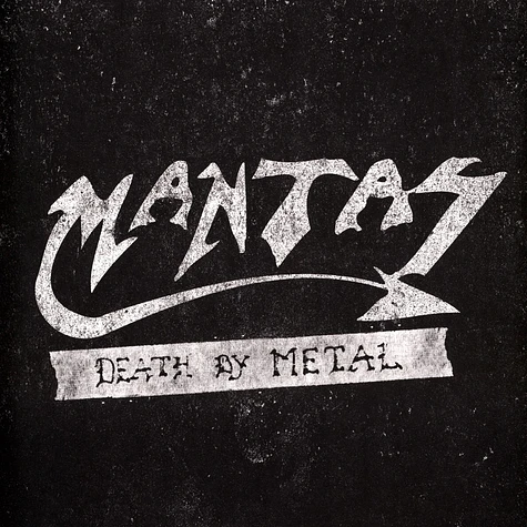 Mantas - Death By Metal White With Splatter Vinyl Edition