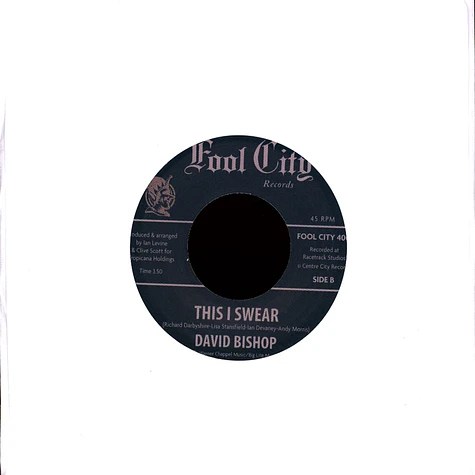 David Bishop - This I Swear / Rescue Mission