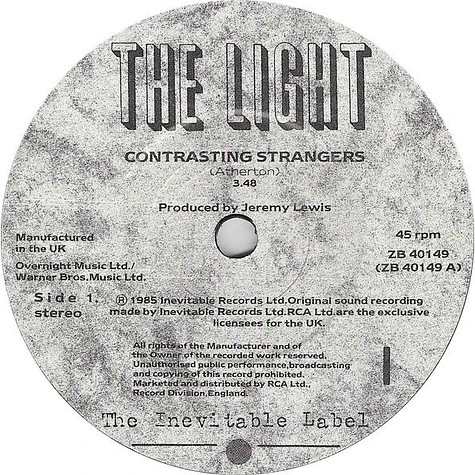 The Light - Contrasting Strangers