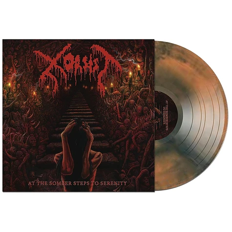 Xorsist - At The Somber Steps Of Serenity Limited Galaxy Orange Vinyl Edition