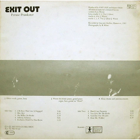 Exit Out - Peruse Prankster