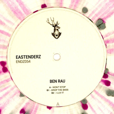 Ben Rau - Endz054 Coloured Splatter Vinyl Edition