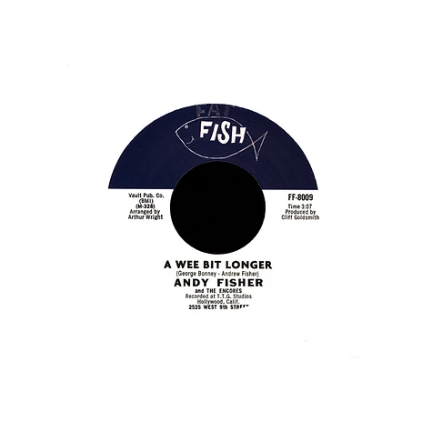 Andy Fisher / The Encores - My Heart#S Beatin Stronger / A Wee Bit Longer