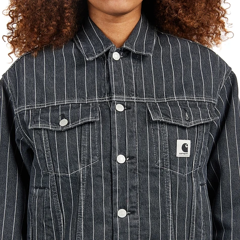 Carhartt WIP - W' Orlean Jacket "Orlean" Hickory Stripe Denim, 11 oz