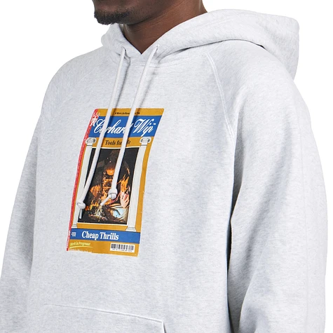 【Carhartt】 HOODED CHEAP THRILLS SWEATSHIRT Carhartt WIP Cheap Thrills Graphic Hoodie | Black-I032864-89